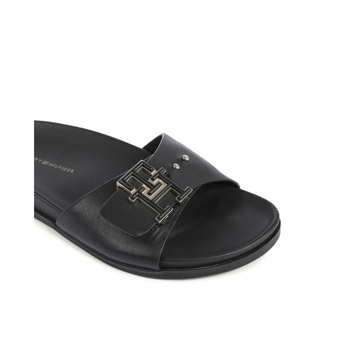 Tommy Hilfiger - Tommy Hilfiger Damen Slipper Schwarz FW0FW07940BDS