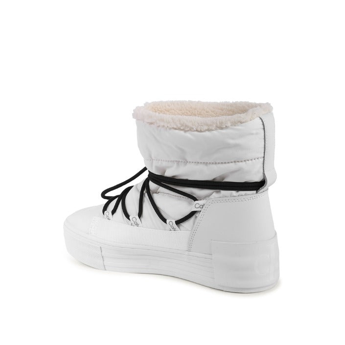 Calvin Klein - Calvin Klein Damen Sneaker Weiß YW0YW01181YBR