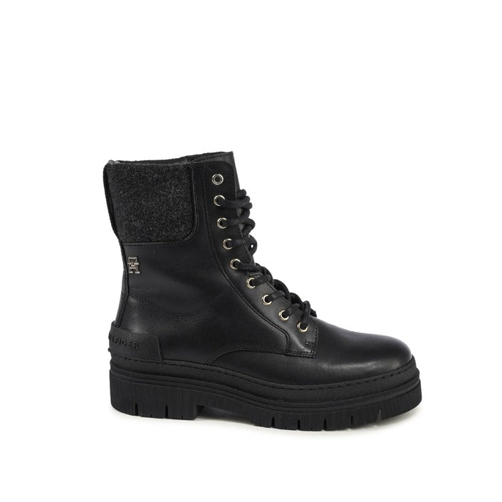 Tommy Hilfiger - Tommy Hilfiger Damen Stiefel SCHWARZ FW0FW07500BDS