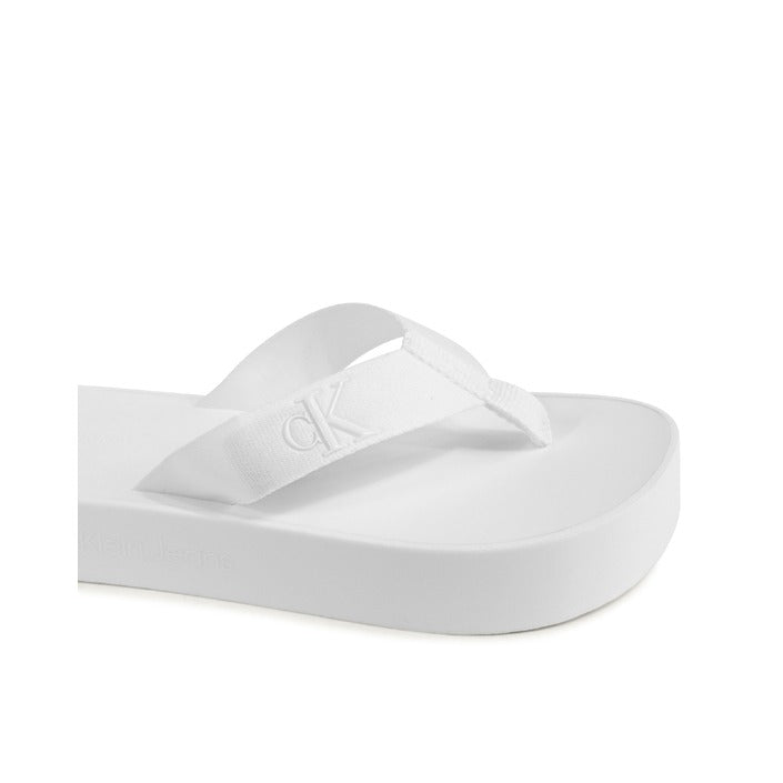 Calvin Klein - Calvin Klein Damen Flip Flop Weiß YW0YW01398YBR