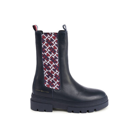 Tommy Hilfiger - Tommy Hilfiger Damen Stiefel BLAU FW0FW06872DW5