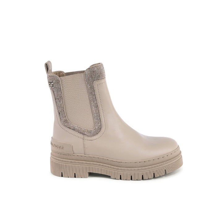 Tommy Hilfiger - Tommy Hilfiger Damen Stiefel BEIGE FW0FW07655ABO