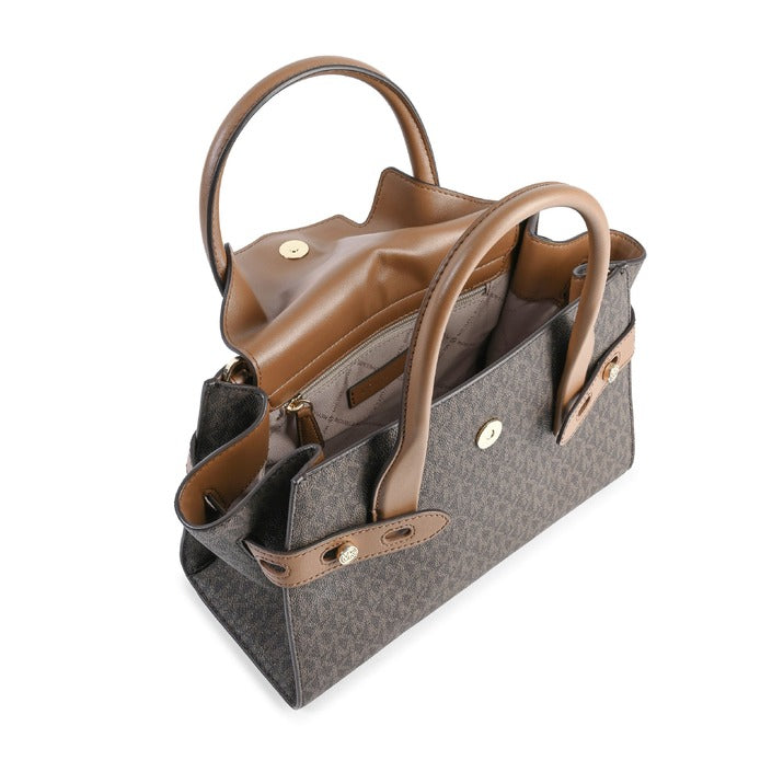 Michael Kors - Michael Kors Handtasche mit mittlerer Klappe 35S2GNMS5B BRAUN