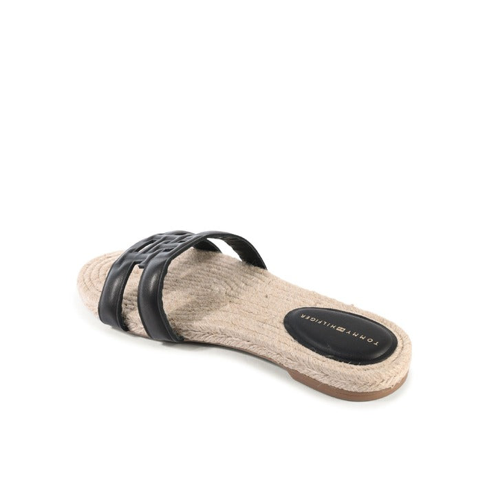 Tommy Hilfiger - Tommy Hilfiger Damen Flache Sandale FW0FW07928BDS