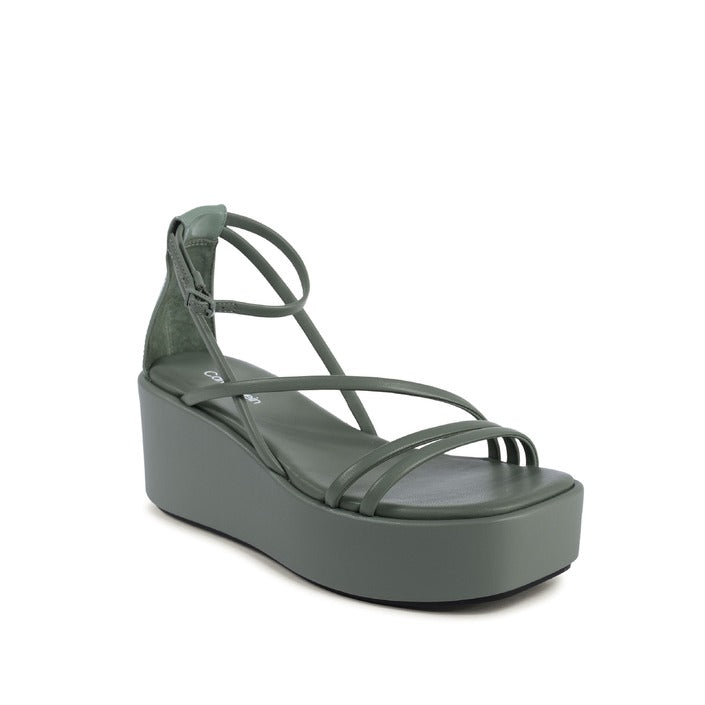 Calvin Klein - Calvin Klein Damen Wedge Grün HW0HW01949MSW