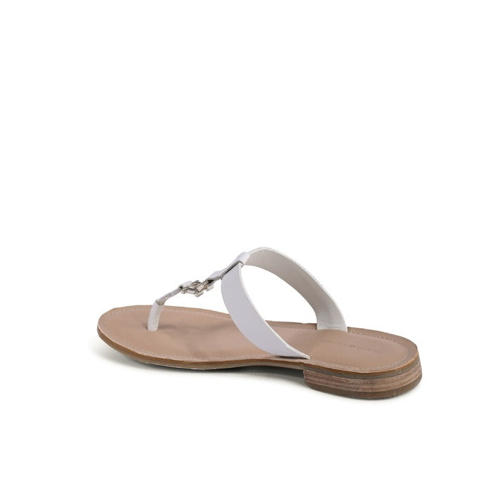 Tommy Hilfiger - Tommy Hilfiger Damen Sandale Weiß FW0FW07174YBL