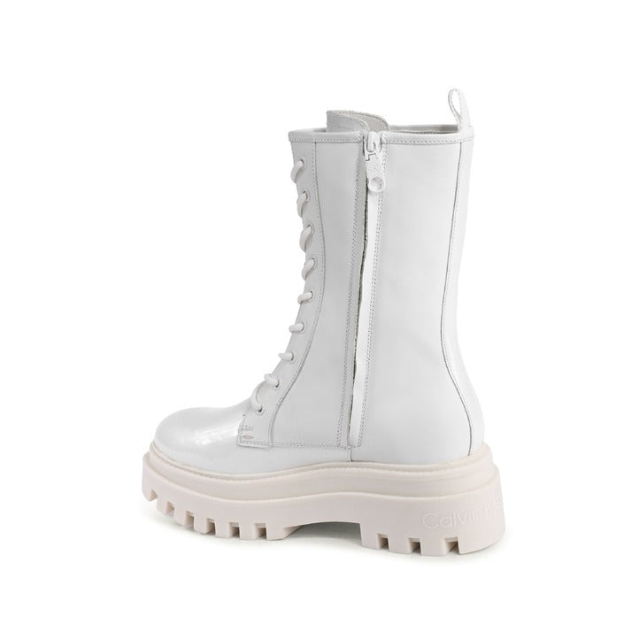 Calvin Klein - Calvin Klein Damen Stiefel WEISS YW0YW00852YBR