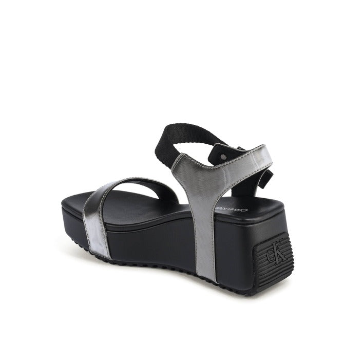 Calvin Klein - Calvin Klein Damen Wedge Schwarz YW0YW013660GN