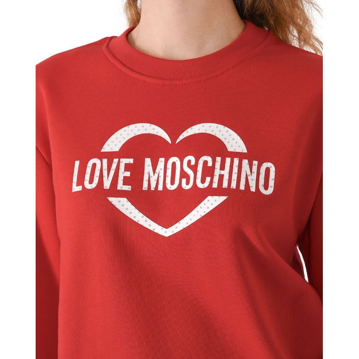 Love Moschino - Love Moschino Damen Sweatshirt W 6 306 55 M 4055 O97 RED