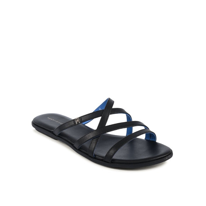 Tommy Hilfiger - Tommy Hilfiger Damen Sandale Schwarz FW0FW08067BDS