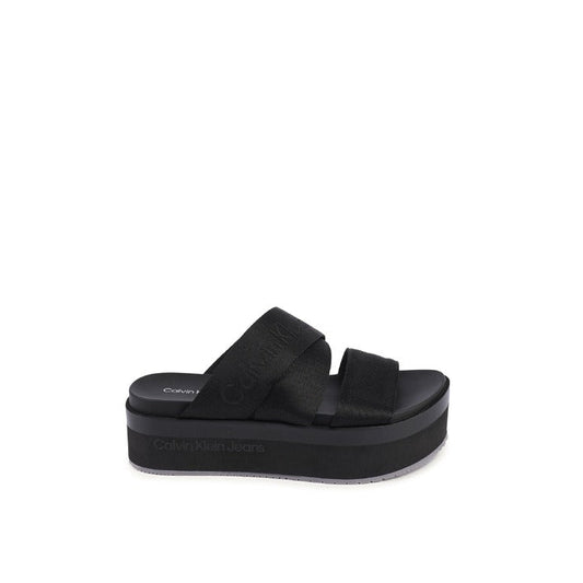 Calvin Klein - Calvin Klein Damen Sandalen SCHWARZ YW0YW013610GT