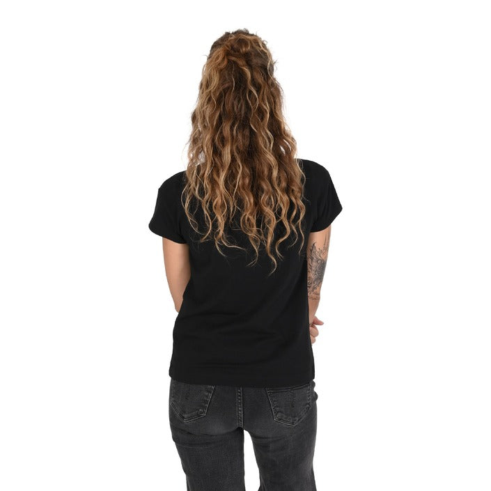 Love Moschino - Love Moschino Damen T-Shirt W 4 F30 2O E 2264 C74 BLACK