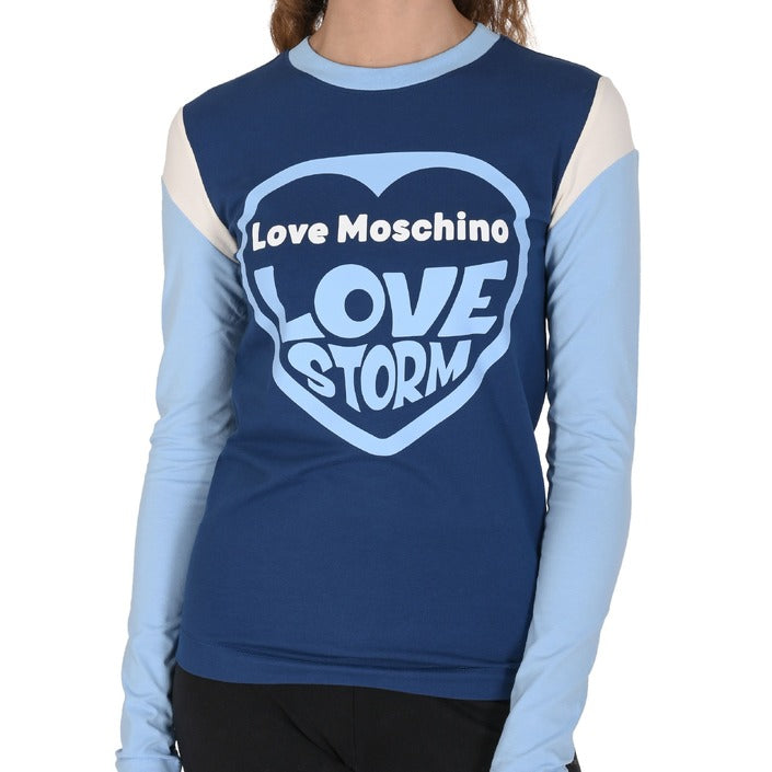 Love Moschino - Love Moschino Damen T-Shirt W 4 H74 01 E 1951 4054 MULTI