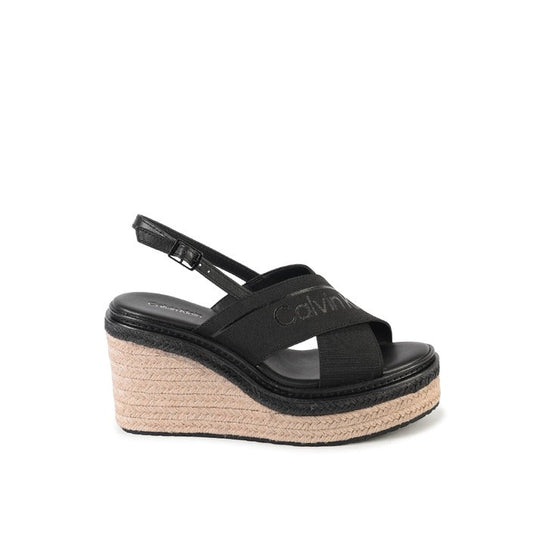 Calvin Klein - Calvin Klein Damen Sandale Schwarz HW0HW01965BEH