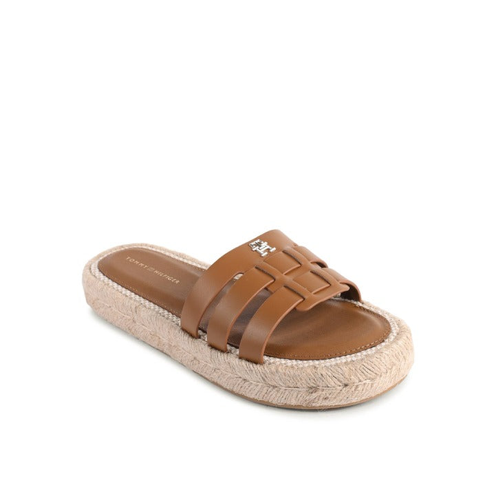 Tommy Hilfiger - Tommy Hilfiger Damen Sandale Braun FW0FW07745GQS