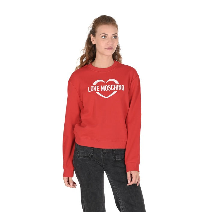 Love Moschino - Love Moschino Damen Sweatshirt W 6 306 55 M 4055 O97 RED
