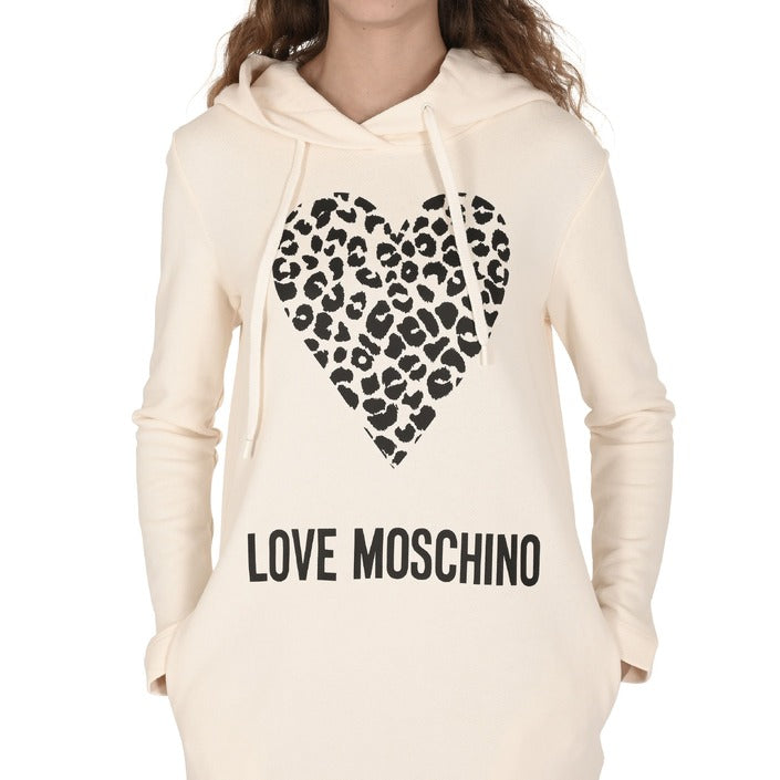 Love Moschino - Love Moschino Damenkleid W 5 B19 05 M 4055 A34 CREAM WHITE
