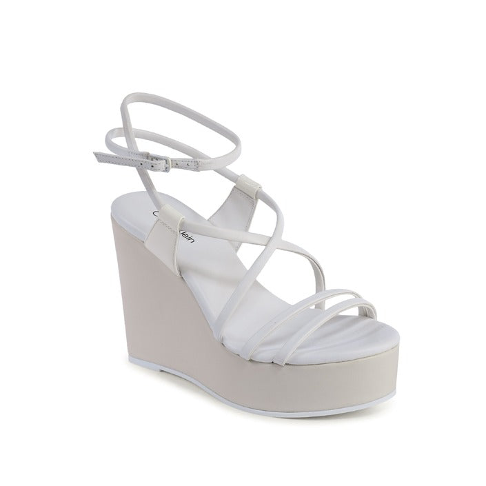 Calvin Klein - Calvin Klein Damen Wedge Weiß HW0HW019520K9