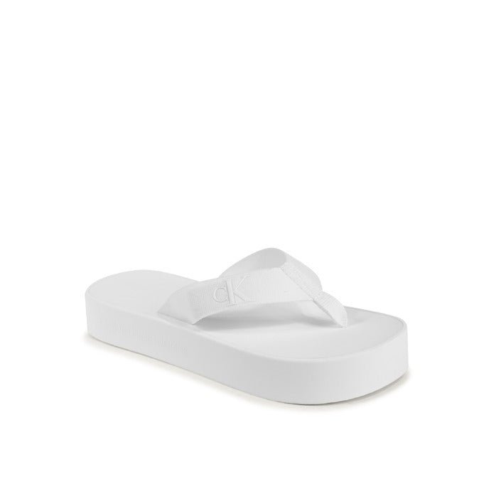 Calvin Klein - Calvin Klein Damen Flip Flop Weiß YW0YW01398YBR