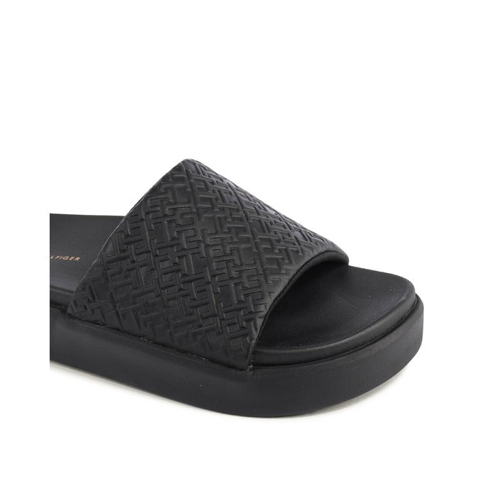 Tommy Hilfiger - Tommy Hilfiger Damen Slide Schwarz FW0FW07855BDS