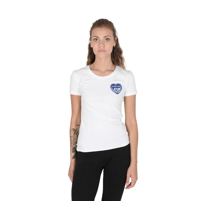 Love Moschino - Love Moschino Damen T-Shirt W 4 H19 80 E 1951 4119 MULTI