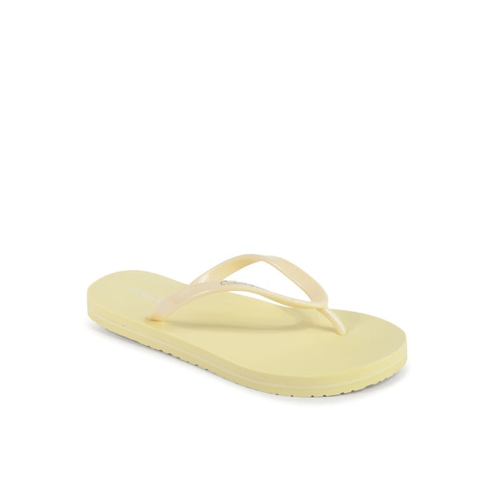 Calvin Klein - Calvin Klein Damen Flip Flops GELB HW0HW02043ZCW