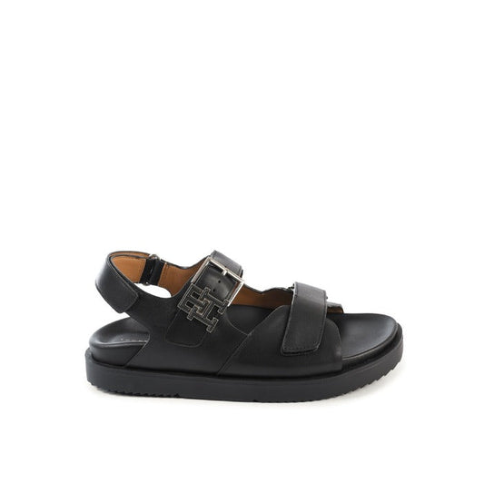 Tommy Hilfiger - Tommy Hilfiger Damen Sandale Schwarz FW0FW07736BDS