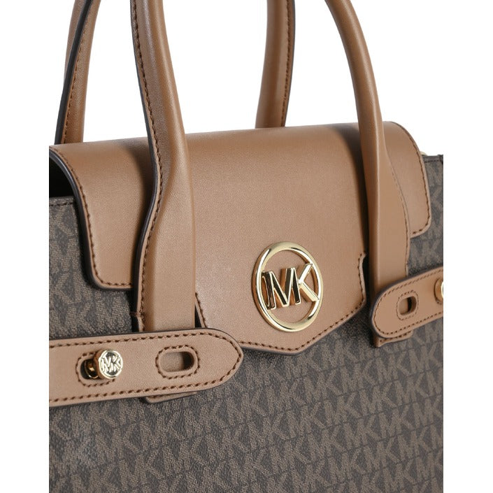 Michael Kors - Michael Kors Handtasche mit mittlerer Klappe 35S2GNMS5B BRAUN