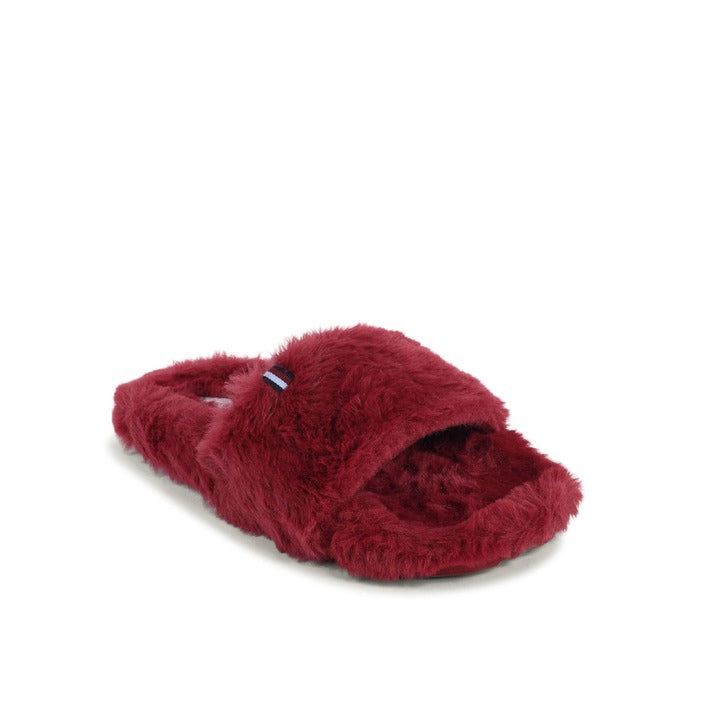 Tommy Hilfiger - Tommy Hilfiger Damen Hausschuhe Rot FW0FW07663XJS