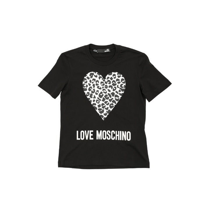 Love Moschino - Love Moschino Damen T-Shirt W 4 H06 27 M 3876 C74 BLACK