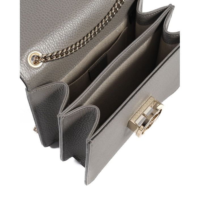 Gucci - Gucci Ledertasche mit Kette und Eingewebtem Logo 510304 CAO0G 1226