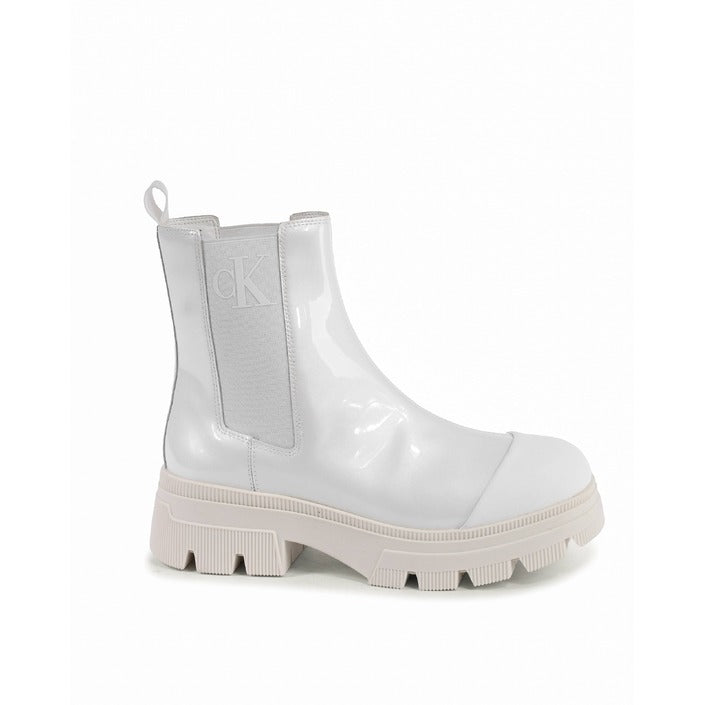 Calvin Klein - Calvin Klein Damen Stiefel WEISS YW0YW00855YBR