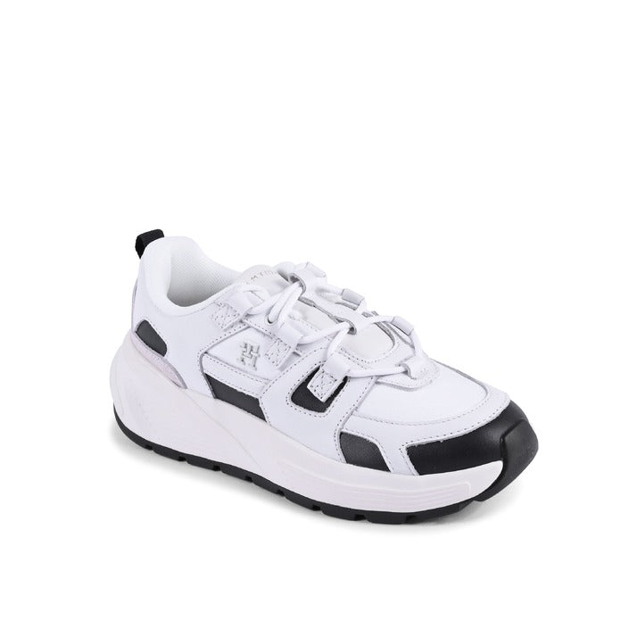 Tommy Hilfiger - Tommy Hilfiger Damen Sneaker Weiß FW0FW076510K4