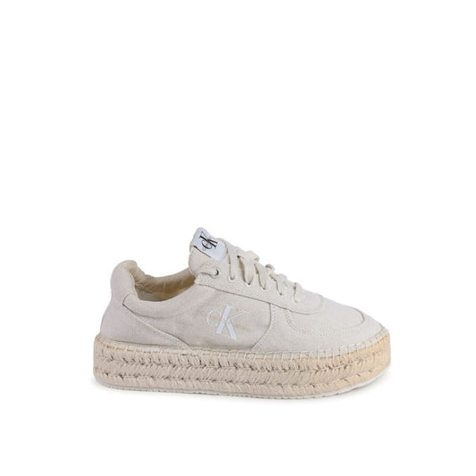 Calvin Klein - Calvin Klein Damen Sneaker Beige YW0YW014370F9