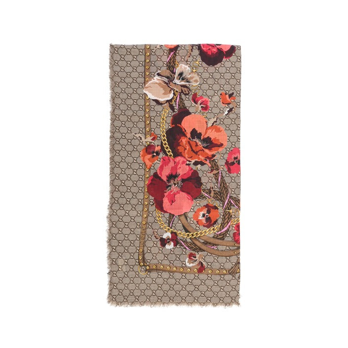 Gucci - Gucci Original GG Schal 100% Wolle 508797 3G200 5179