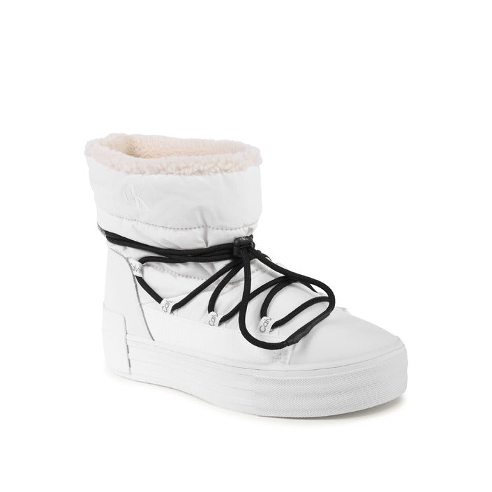 Calvin Klein - Calvin Klein Damen Sneaker Weiß YW0YW01181YBR