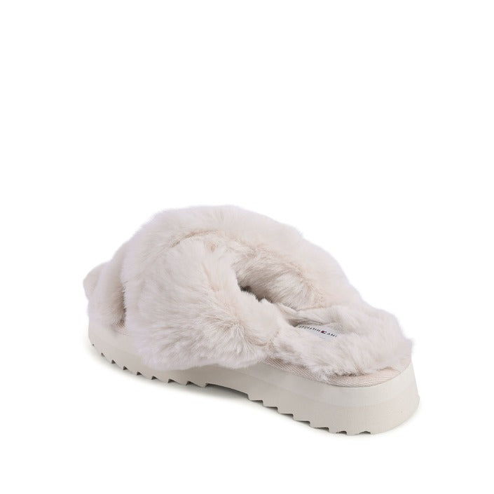 Tommy Hilfiger - Tommy Hilfiger Damen Hausschuhe Weiß FW0FW07330YBH