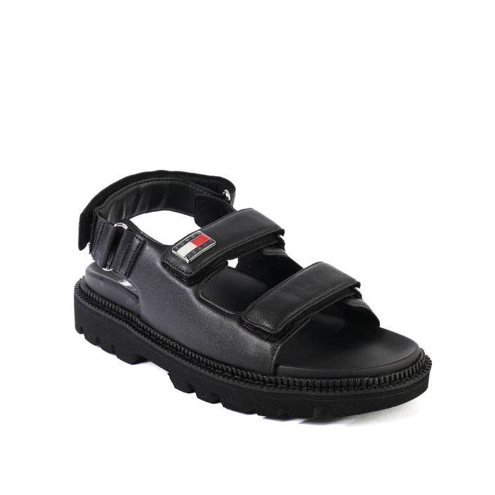 Tommy Hilfiger - Tommy Hilfiger Damen Sandale Schwarz EN0EN02461BDS