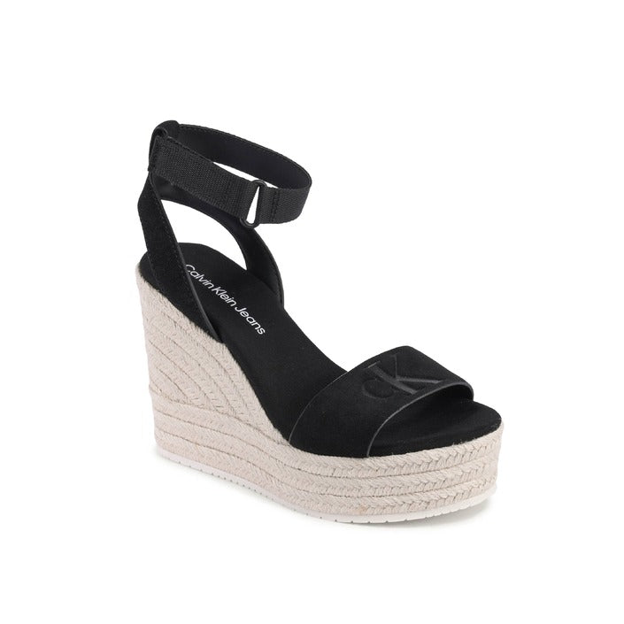 Calvin Klein - Calvin Klein Damen Wedge Schwarz YW0YW01026BEH