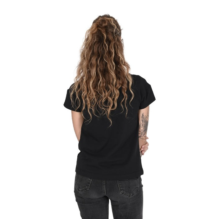 Love Moschino - Love Moschino Damen T-Shirt W 4 F30 2M E 2264 C74 BLACK