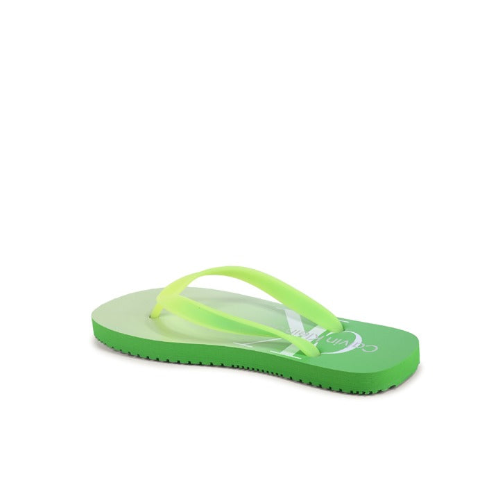 Calvin Klein - Calvin Klein Damen Flip Flops GRÜN YW0YW0140102H