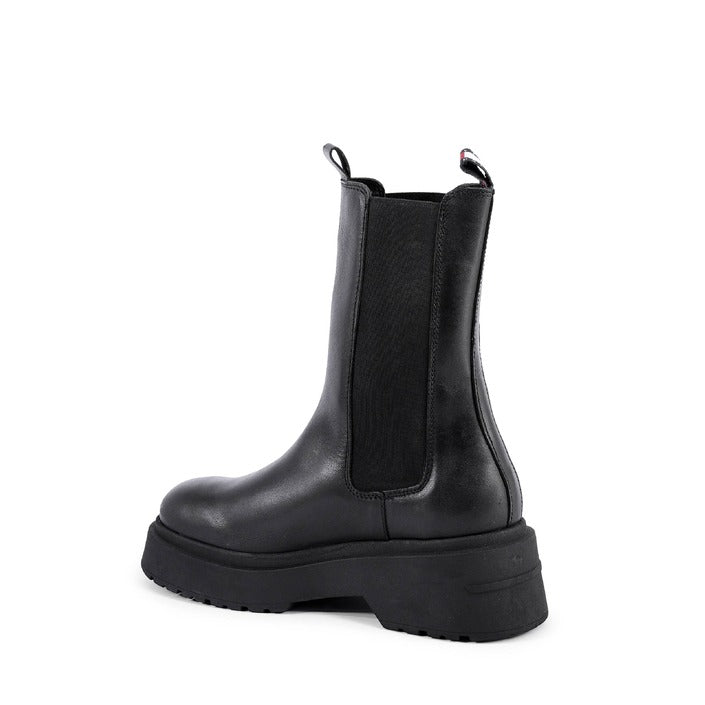 Tommy Hilfiger - Tommy Hilfiger Damen Stiefel Schwarz EN0EN020590GK
