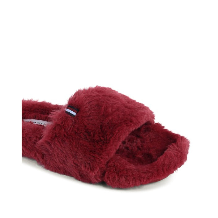 Tommy Hilfiger - Tommy Hilfiger Damen Hausschuhe Rot FW0FW07663XJS