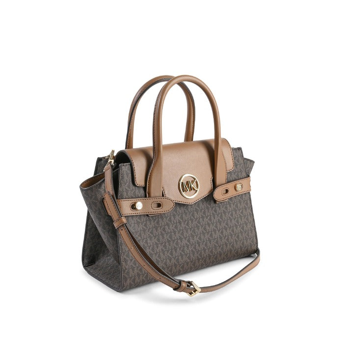 Michael Kors - Michael Kors Handtasche mit mittlerer Klappe 35S2GNMS5B BRAUN