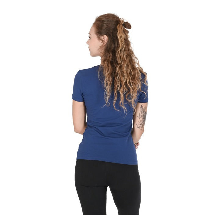 Love Moschino - Love Moschino Damen T-Shirt W 4 H19 80 E 1951 Y57 BLUE