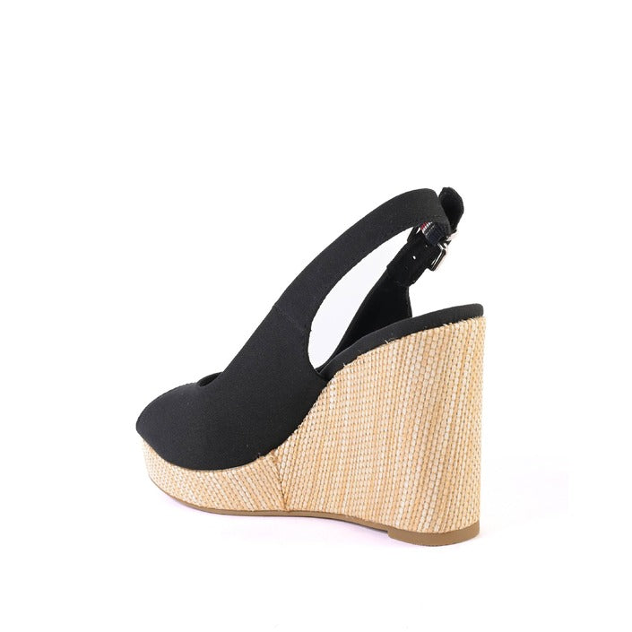 Tommy Hilfiger - Tommy Hilfiger Damen Sandale Schwarz FW0FW04789BDS