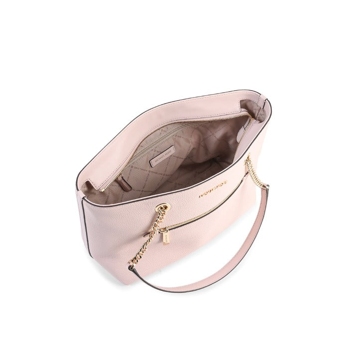 Michael Kors - Michael Kors Mittelgroße Einkaufstasche mit Reißverschluss vorne und Kette 35F2GTTT2L POWDER BLUSH