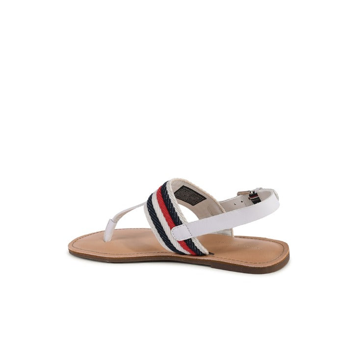 Tommy Hilfiger - Tommy Hilfiger Damen Sandale Weiß FW0FW06988YBL