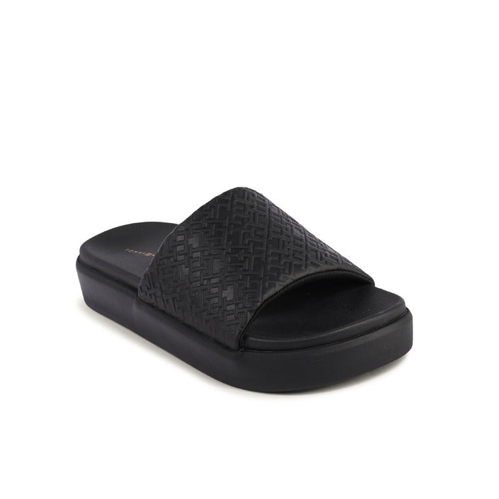 Tommy Hilfiger - Tommy Hilfiger Damen Slide Schwarz FW0FW07855BDS