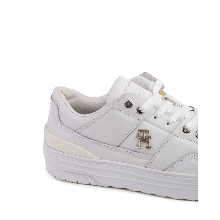 Tommy Hilfiger - Tommy Hilfiger Damen Sneaker Weiß FW0FW07756YBL